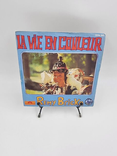 Vinyle 45 tours Remy Bricka : La Vie en Couleur  2 Vulbens (74)