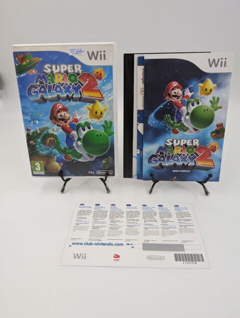Jeu Nintendo Wii Super Mario Galaxy 2 boite complet + VIP OK 20 Vulbens (74)