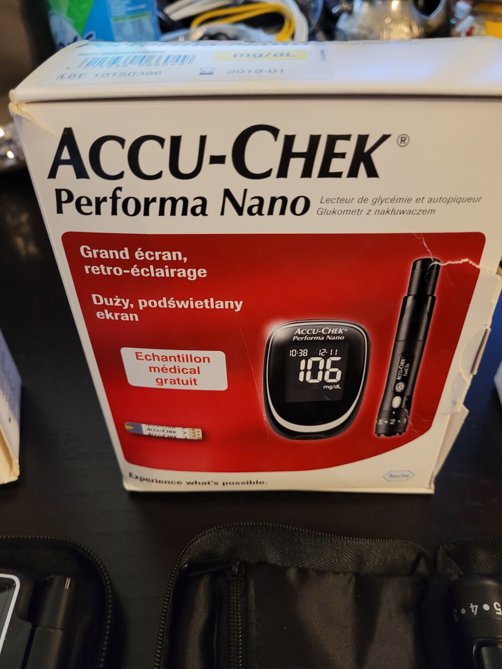 Testeur ACCU-CHEK Mobile Nano Performa Bricolage