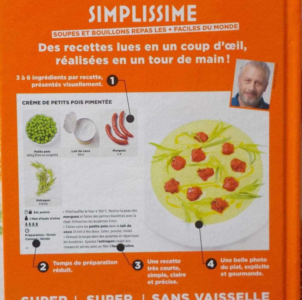 SIMPLISSIME N&deg;2 Soupes et bouillons repas les + faciles du m Livres et BD