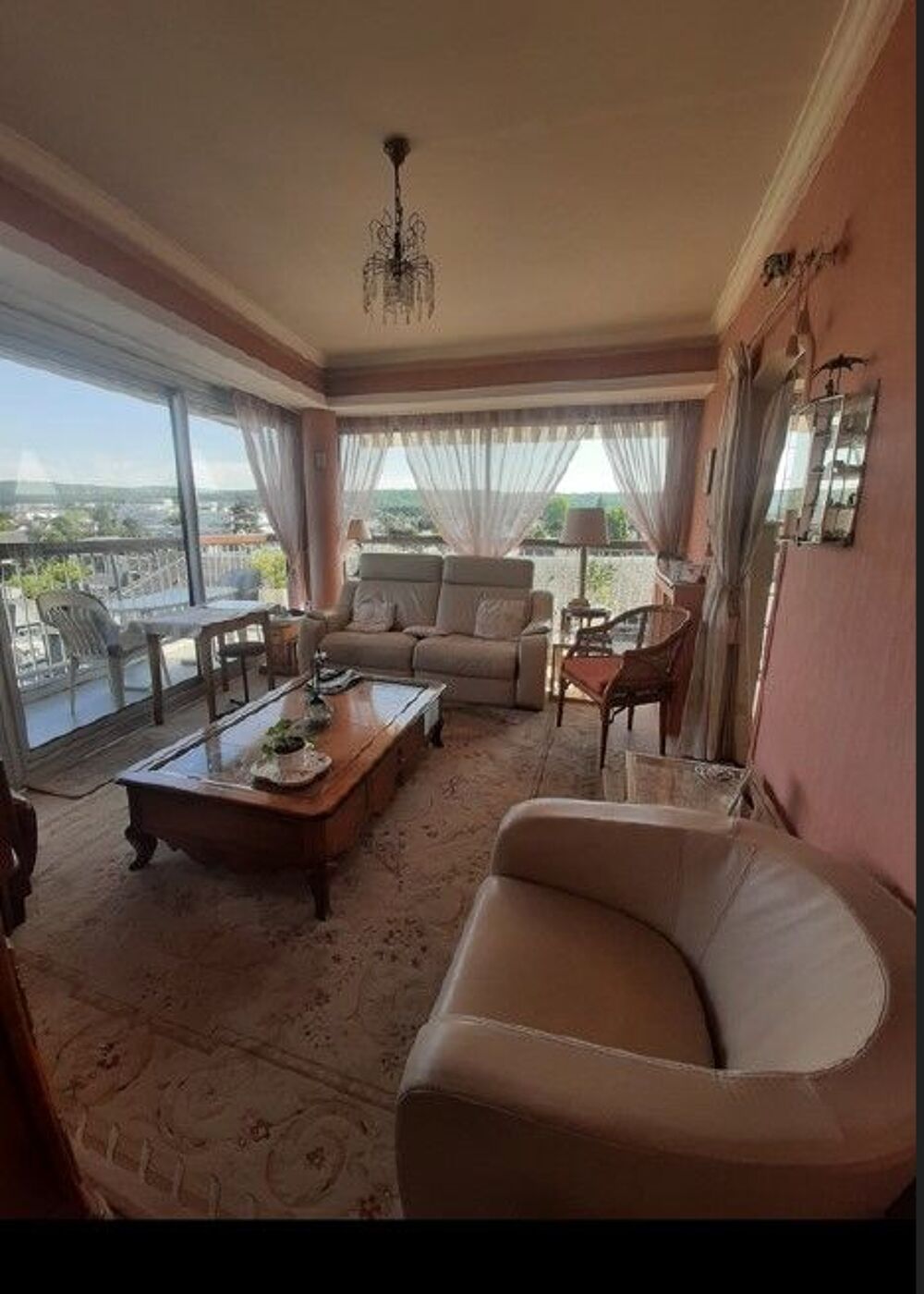 Vente Appartement F4 - 91 m2 - Centre ville - Garage - Cave - Balcon - Exp Sud Vernon