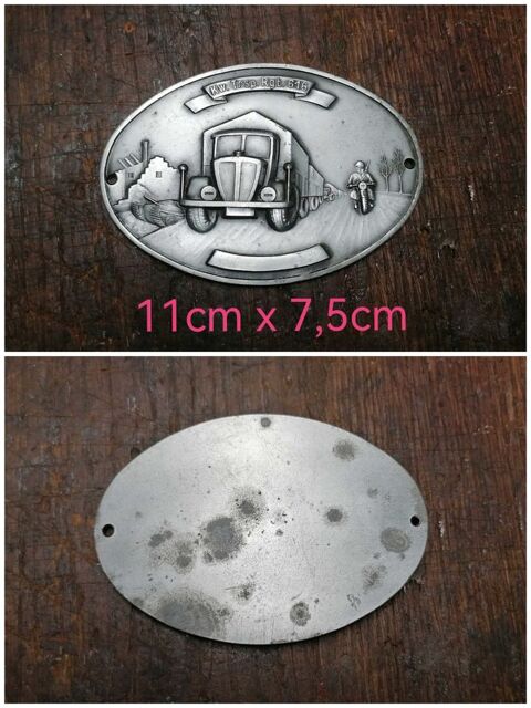 plaque troupe motoris�e reconnaissance Allemande WW2 80 Les Baroches (54)