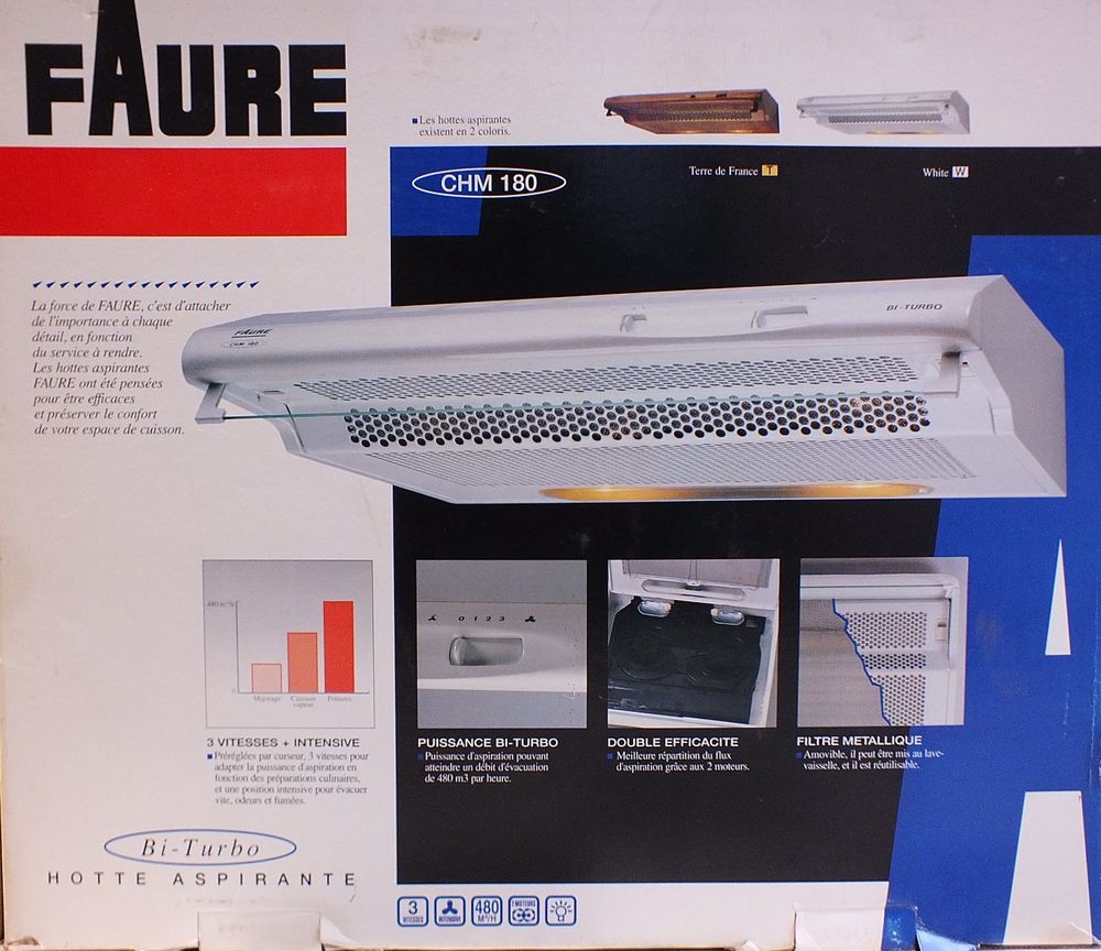 Hotte Aspirante FAURE 180T Electroménager