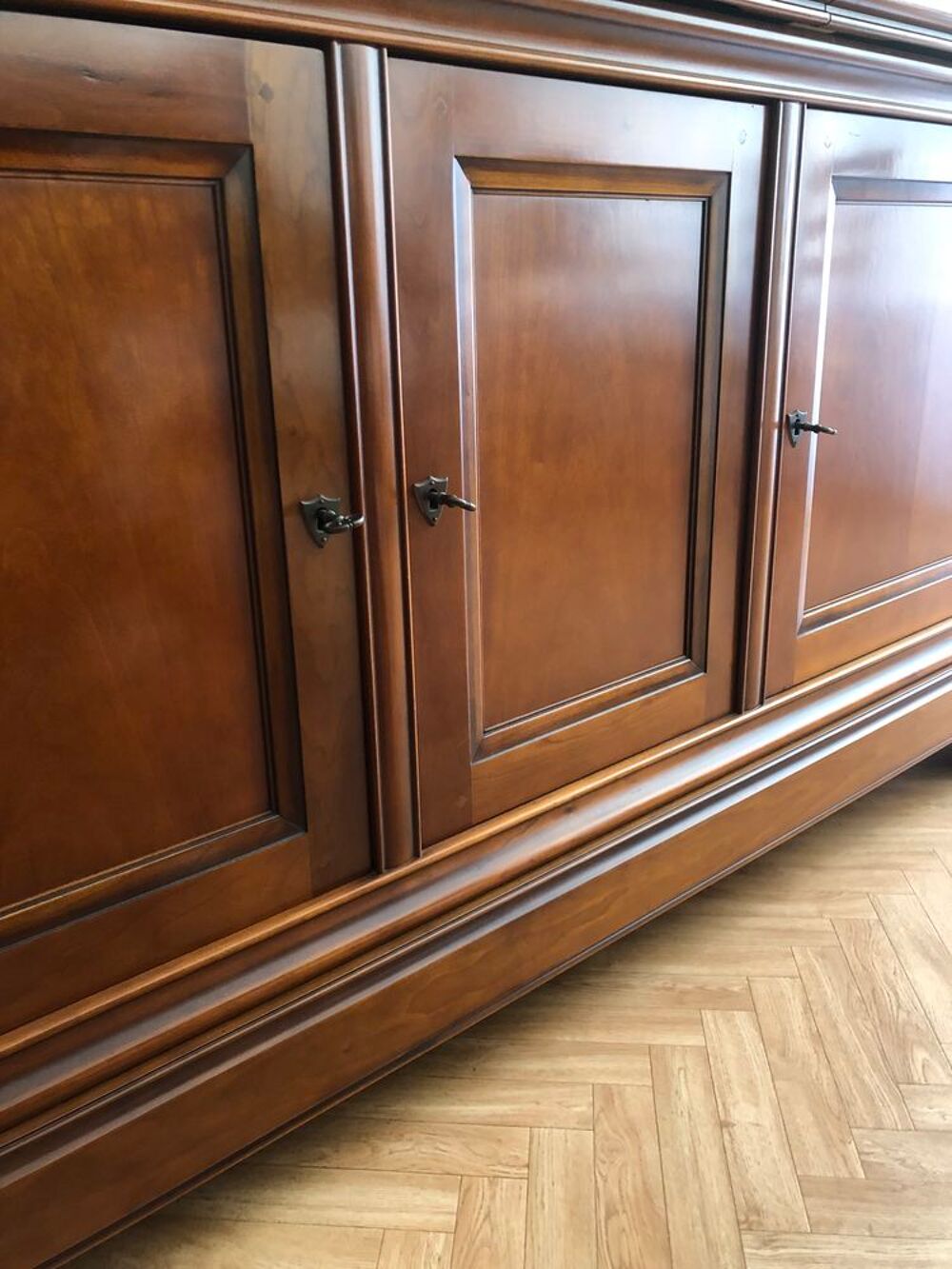 Buffet enfilade 4 portes merisier Meubles
