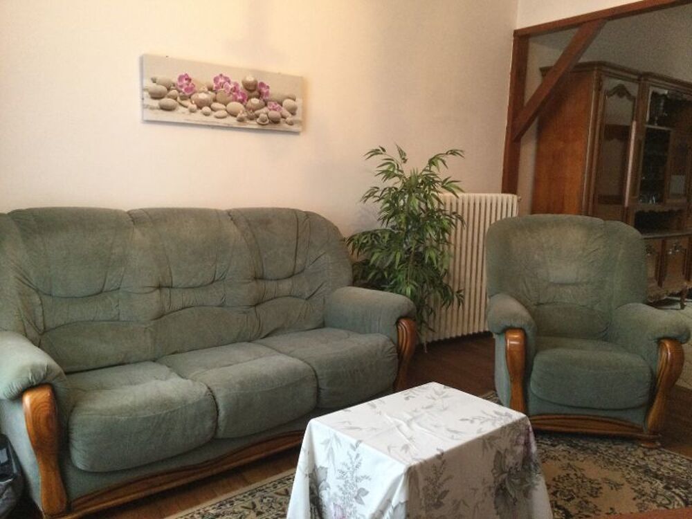 canape trois places avec fauteuil Meubles