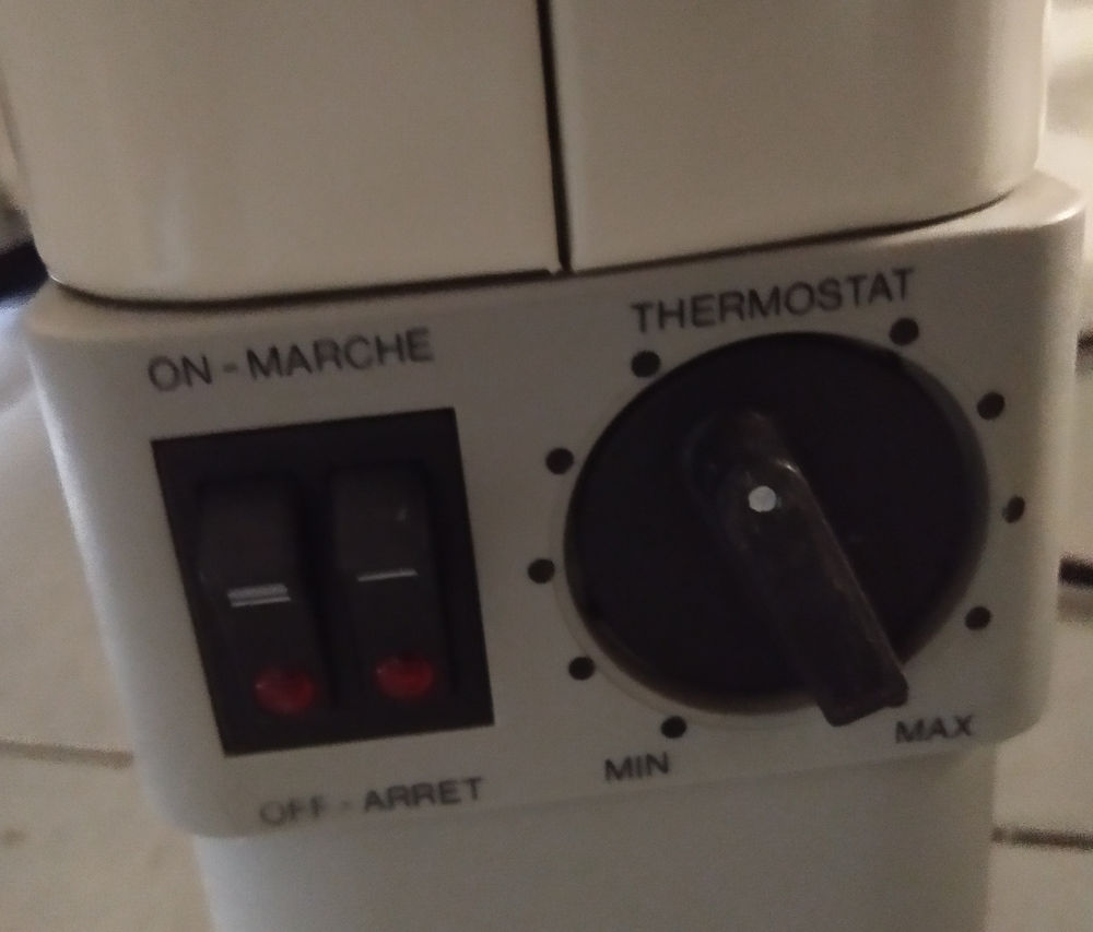 Radiateur &eacute;lectrique portable Electroménager