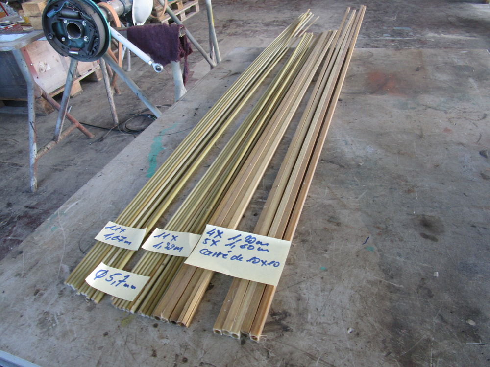 Tube fibres de verre Bricolage