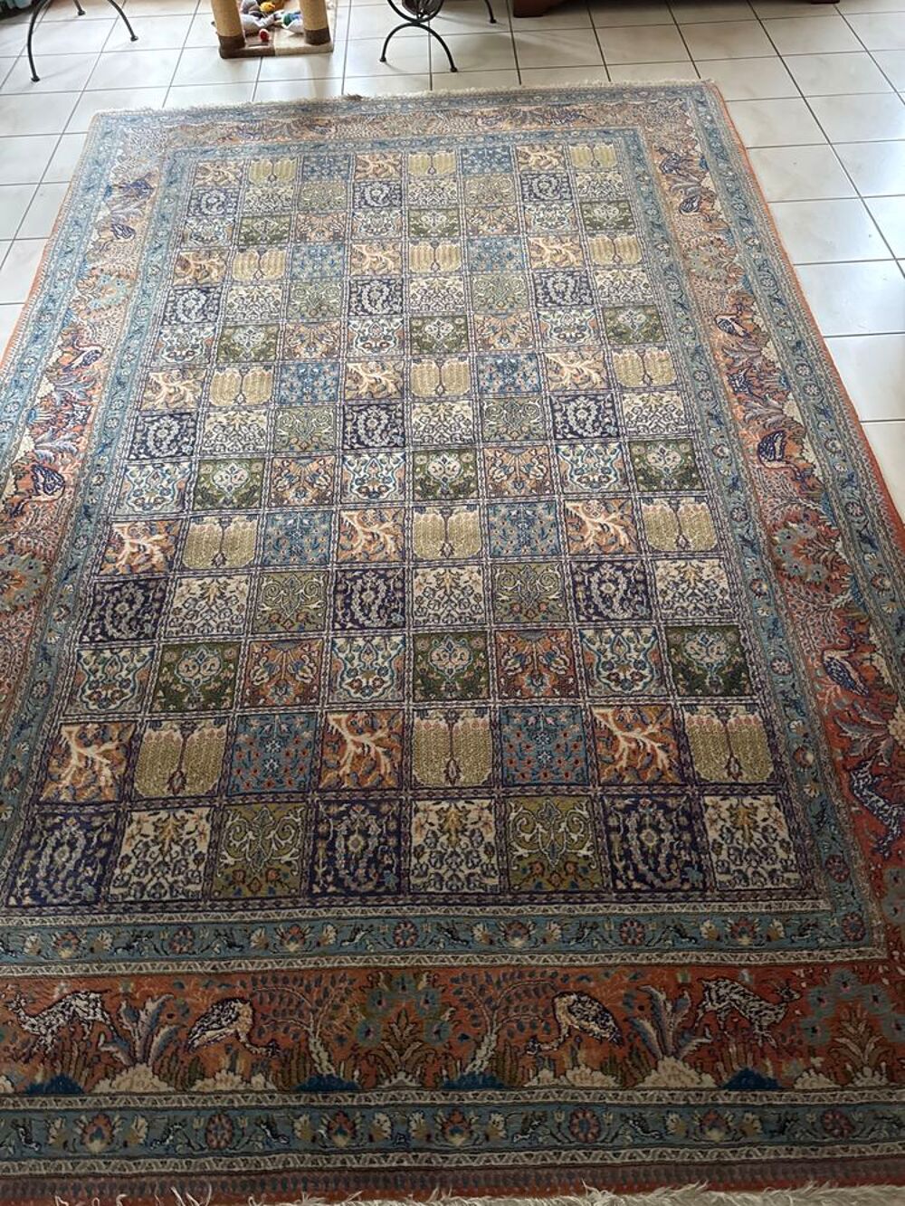 Tr&egrave;s beau tapis oriental Dcoration