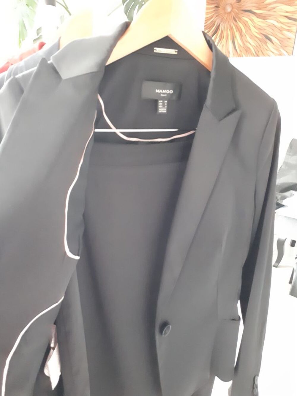 ENSEMBLE MANGO VESTE + JUPE FENDUE Vêtements