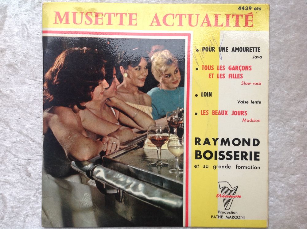 RAYMOND BOISSERIE MUSETTE DISQUE &Eacute;TAT NEUF CD et vinyles