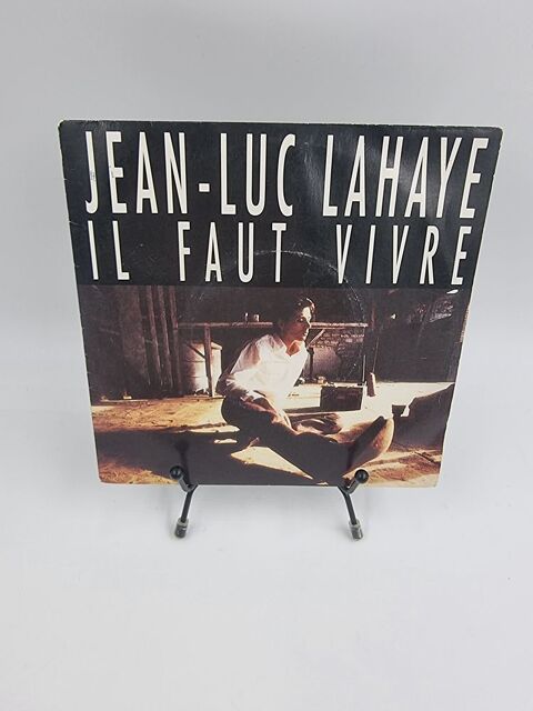 Vinyle 45 tours Jean-Luc Lahaye : Il Faut Vivre  3 Vulbens (74)