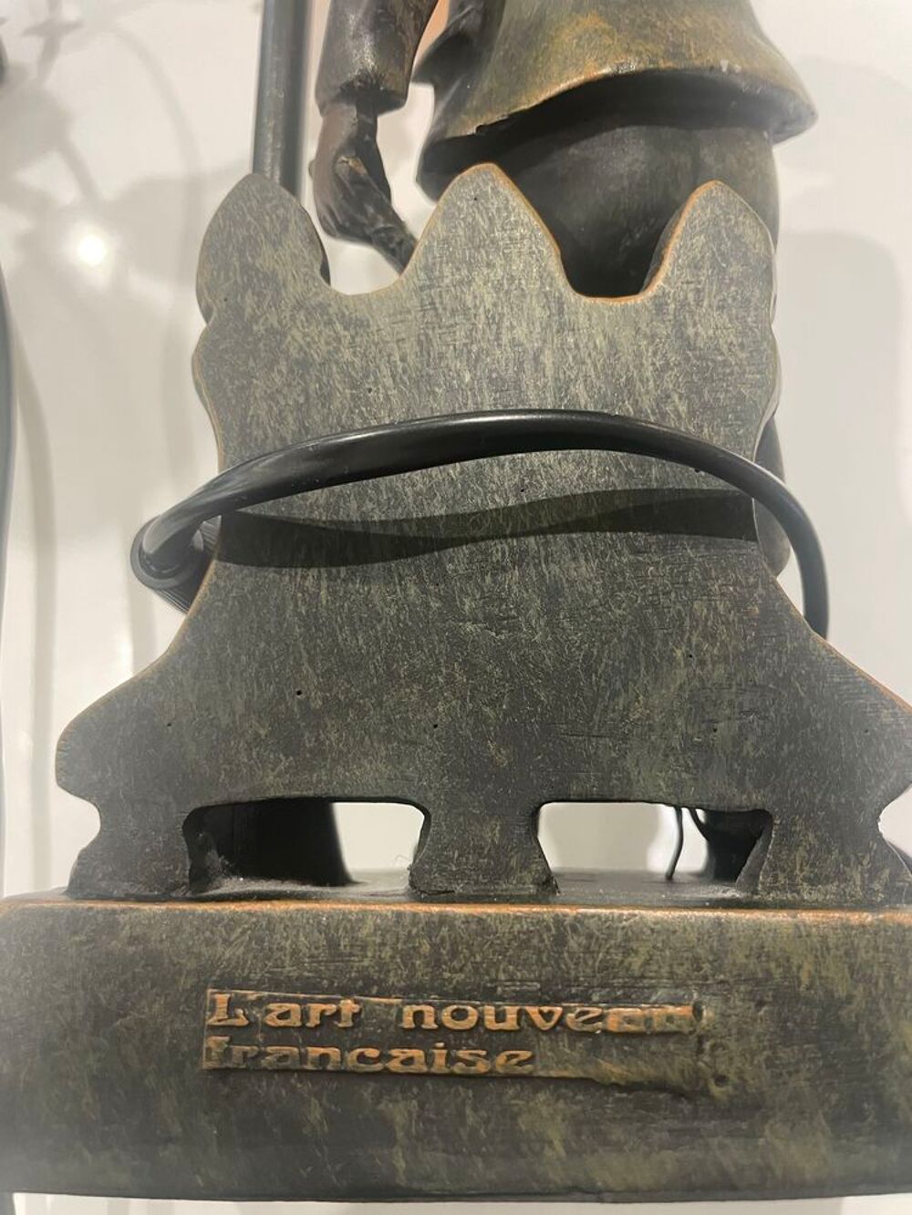 deux lampes de chevet " L'art nouveau fran&ccedil;aise Décoration