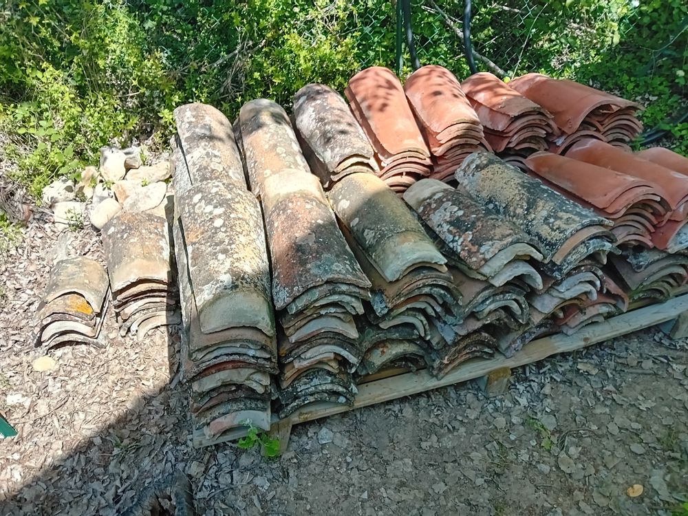 300 tuiles Canal anciennes Bricolage