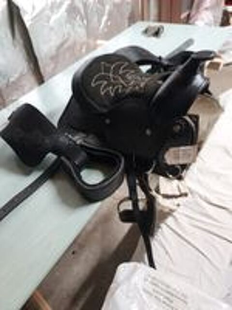   Selle western pour poney 