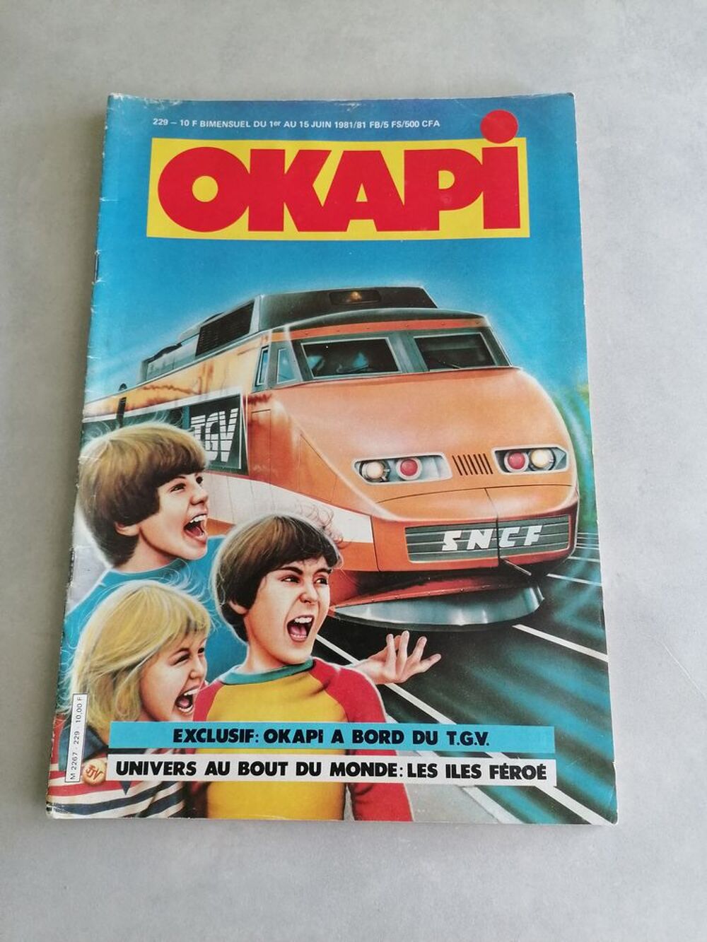 Journaux OKAPI et ASTRAPI Livres et BD