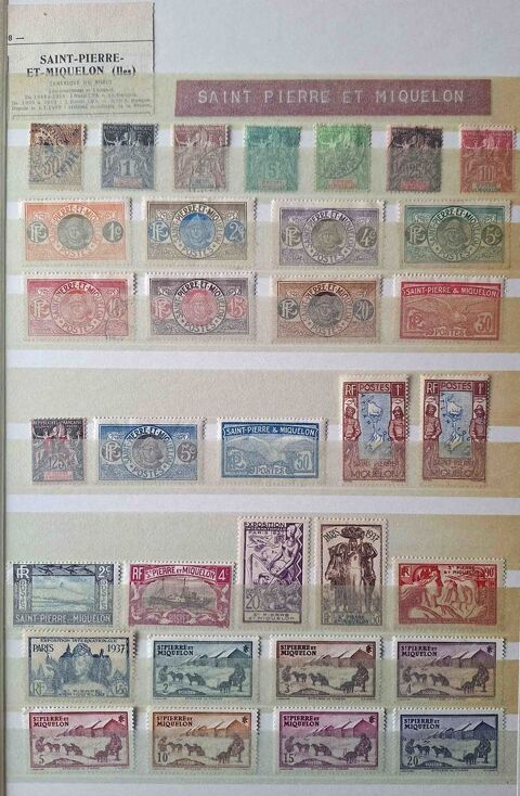 Série de timbres de collection de Saint-Pierre-et-Miquelon 39 Gap (05)