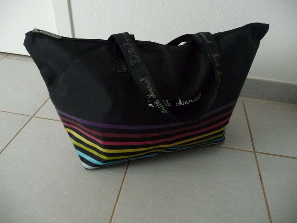 Sac noir grand format Little Marcel - Neuf Maroquinerie