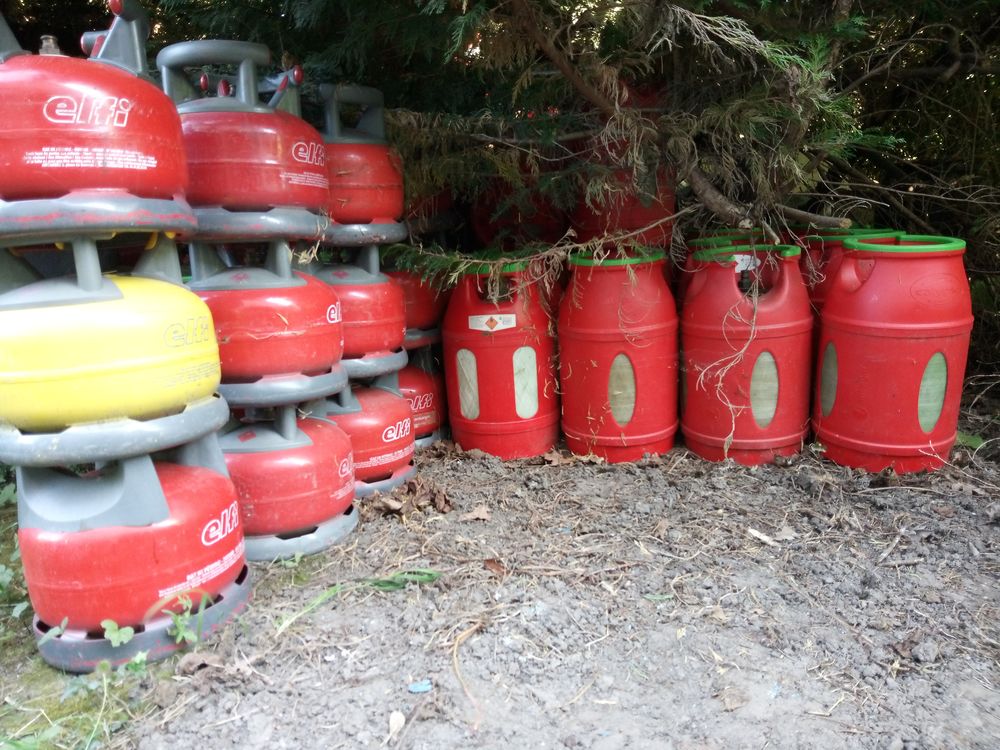 Bouteilles de gaz Bricolage