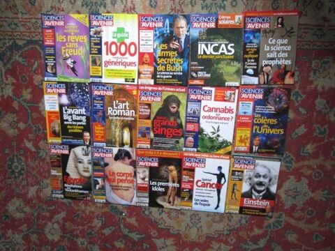 Lot de 15 Revues Sciences et Avenir 20 Herblay (95)