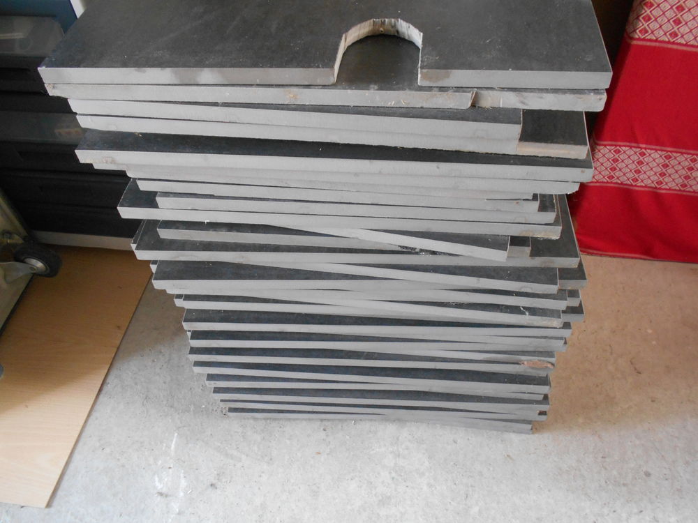 37 Dalles gris anthracite pour terrasse ext&eacute;rieure Jardin