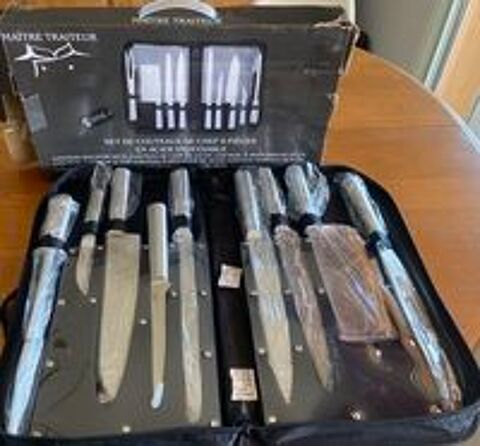   Set couteaux 9 pièces maître Maitre Traiteur 