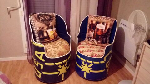 Cuve transforme en sie'ge 60 La Chtre (36)