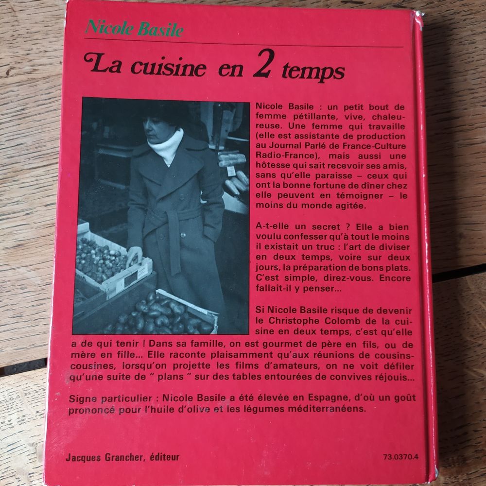 La cuisine en 2 temps Livres et BD