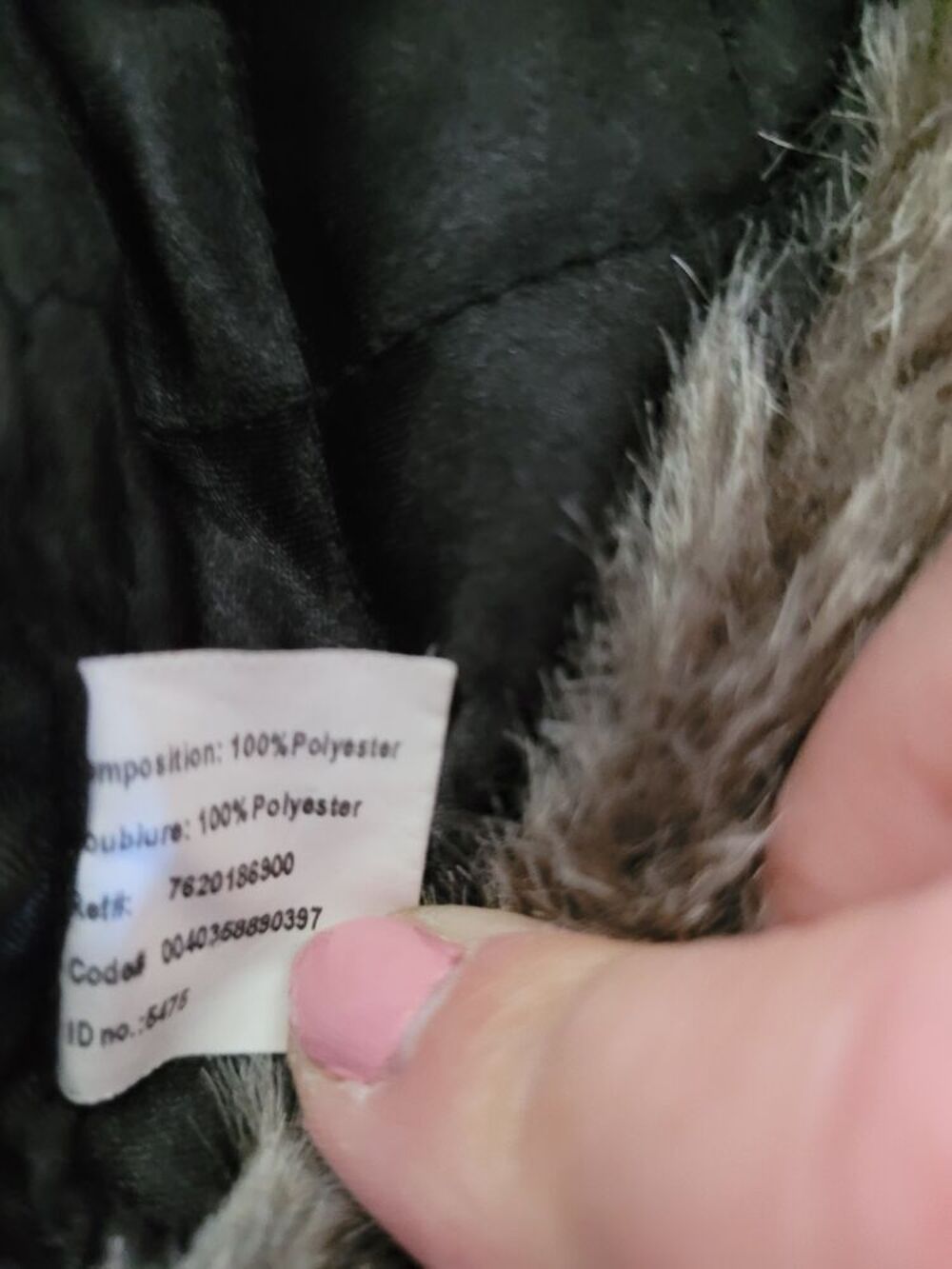 Chapka femme ? noire et fourrure imitation ? style aviateur Vêtements