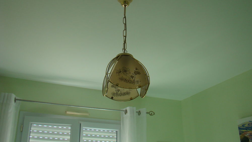 5 lustres dor&eacute; Décoration