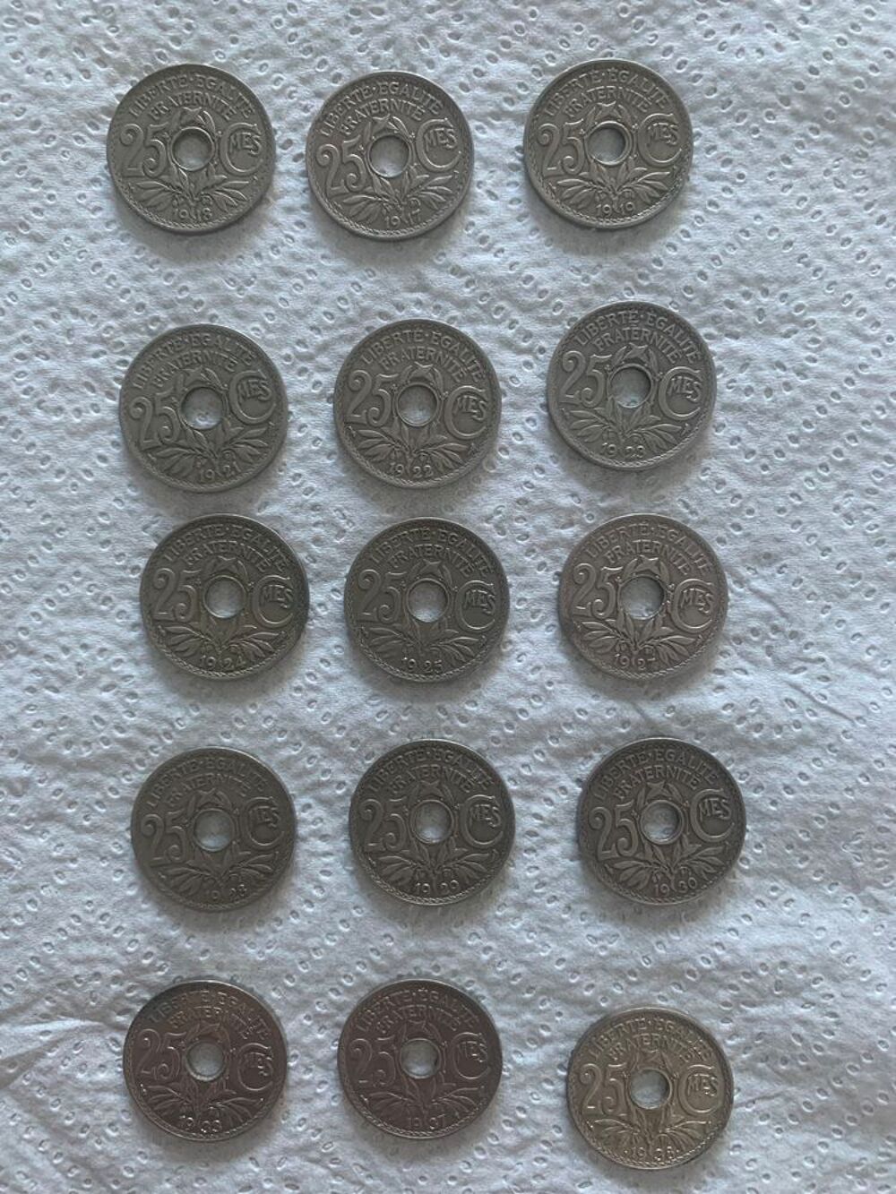 Pi&egrave;ces de monnaie 