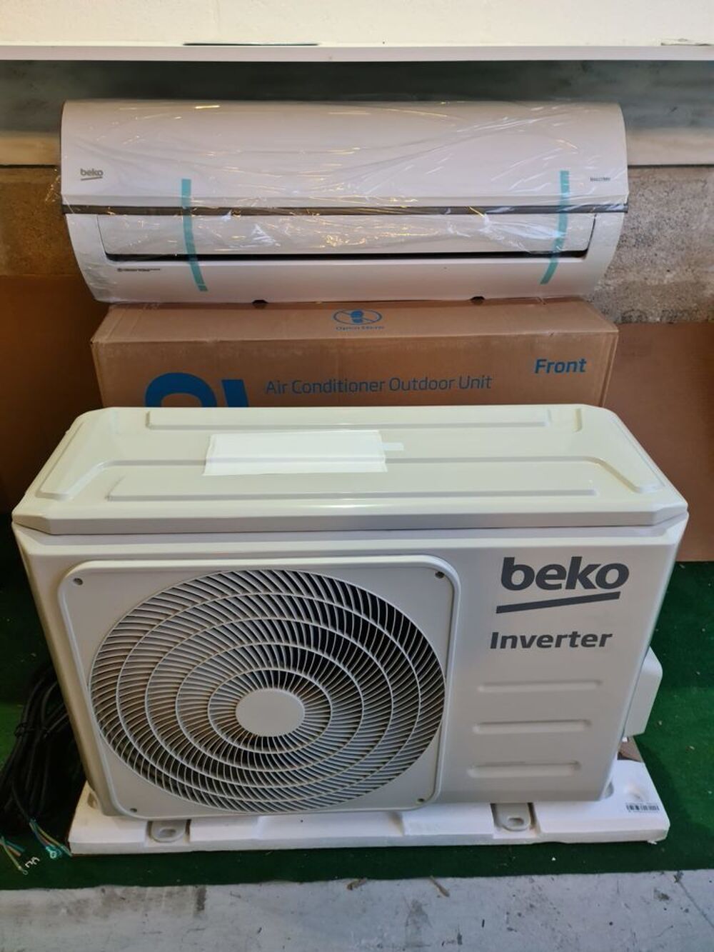 Climatiseur beko 12000 btu 3.5kw inverter R&eacute;versible Electroménager