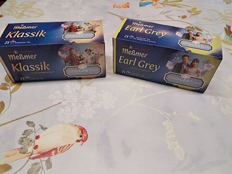 Pour servir th� BRIDGERTON s�rie TV film goodies cuisine mod 3 F�ves (57)