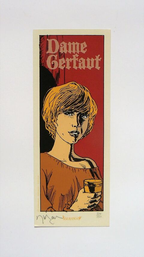 ROSINSKI - Ex-libris Complainte des landes perdues 12 Argenteuil (95)