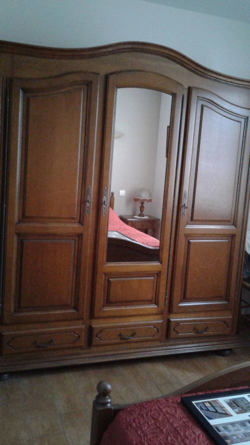 a vendre chambre &agrave; coucher en ch&ecirc;ne l Meubles