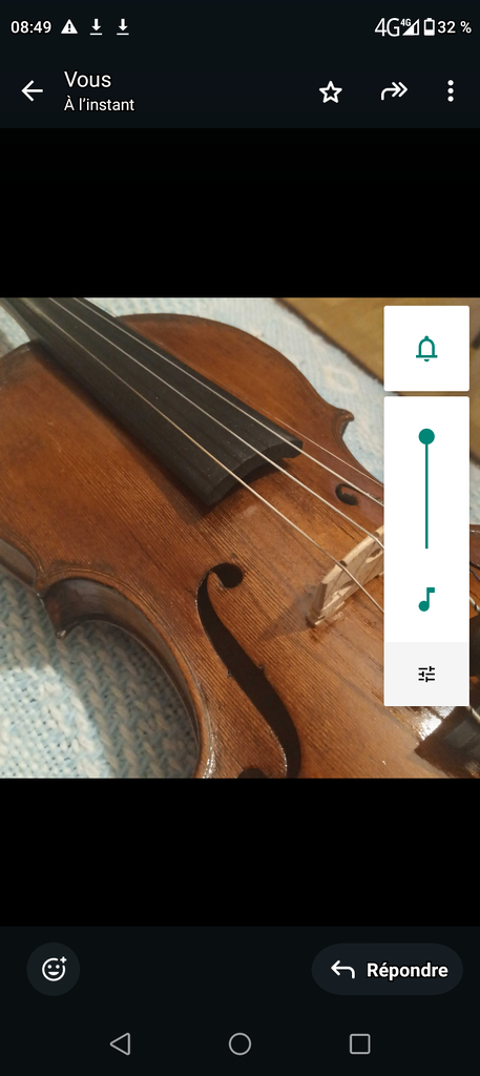 Violon en bois verni Morestel (38)