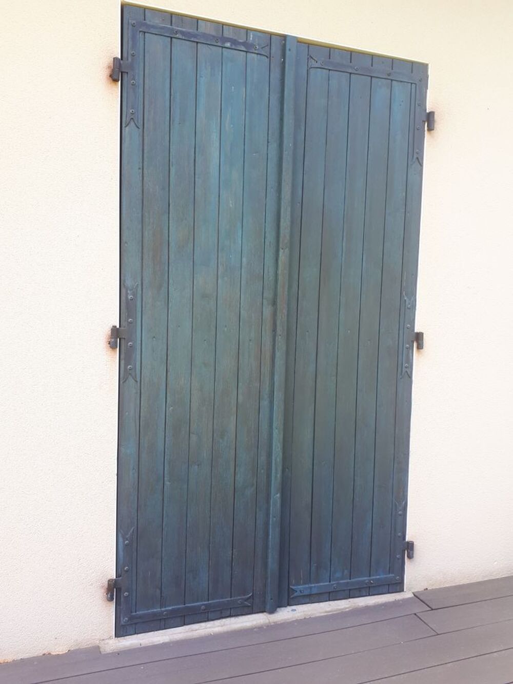 volets bois type dauphinoiis Bricolage