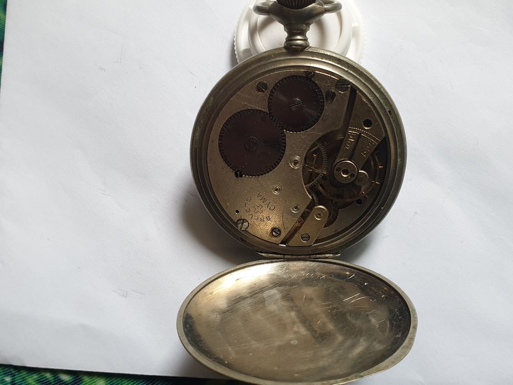 Montre Gousset suisse Cyma argent Bijoux et montres