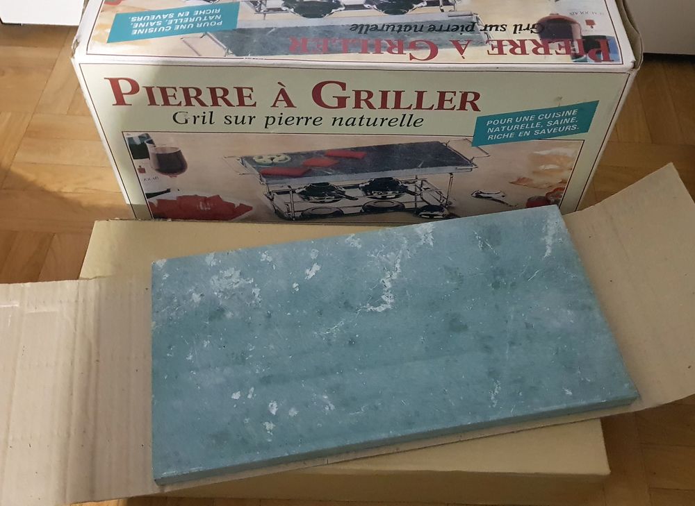 Pierre &agrave; griller avec br&ucirc;leurs (Neuf) Cuisine