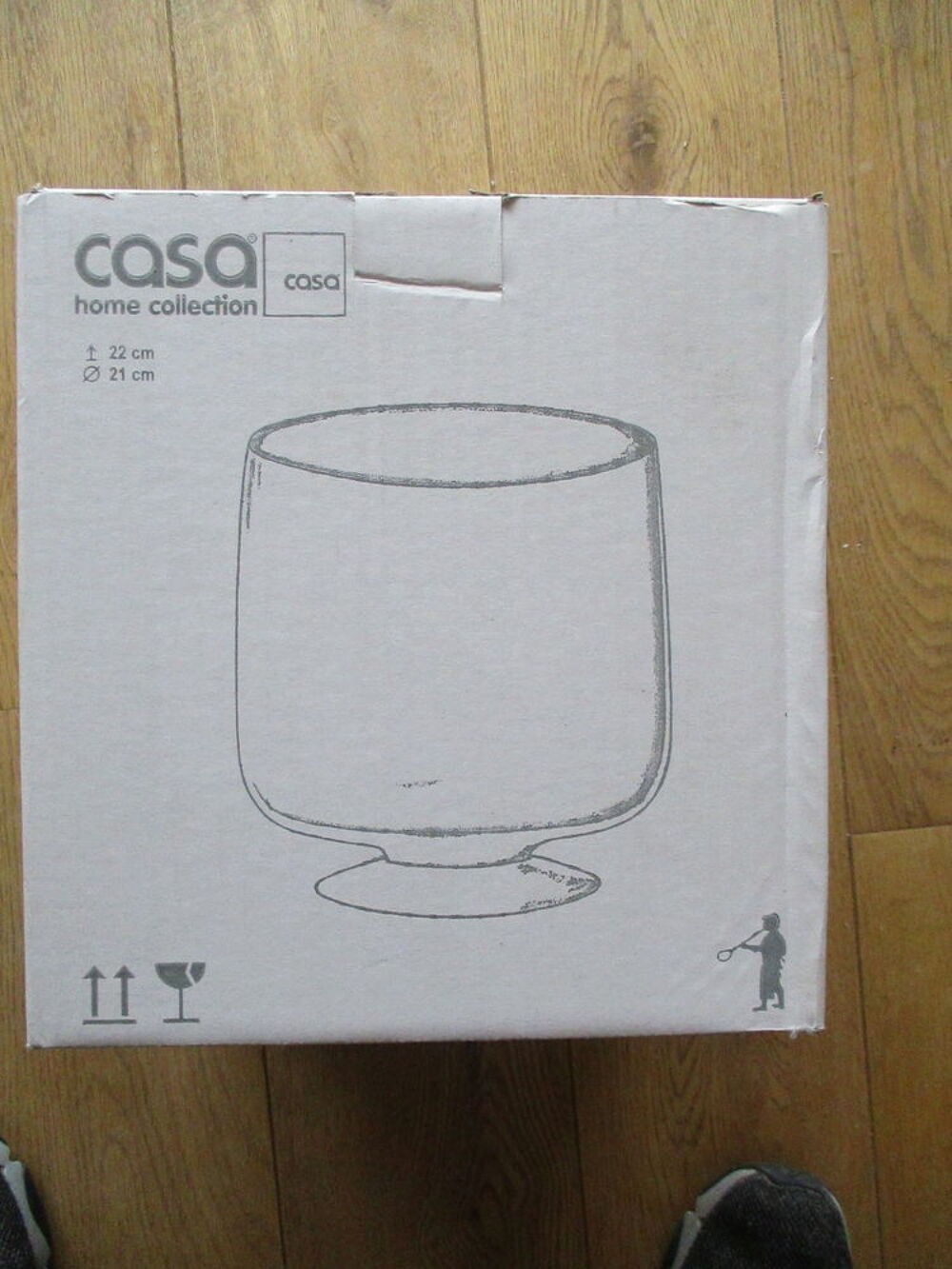 Vase en verre Décoration