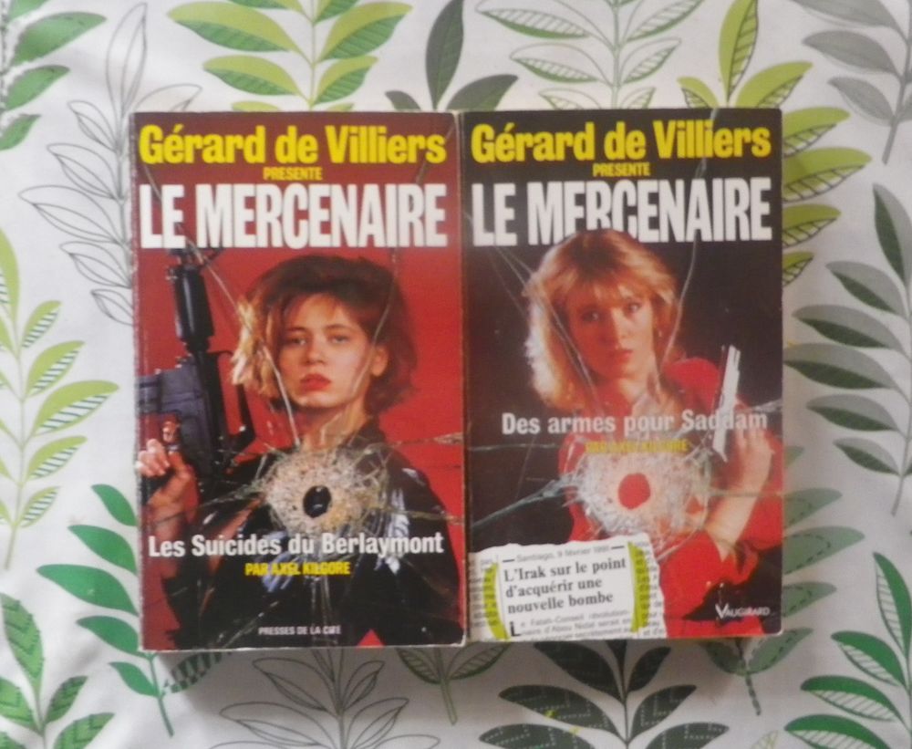 2 LE MERCENAIRE N&deg; 31 ET 41 Livres et BD