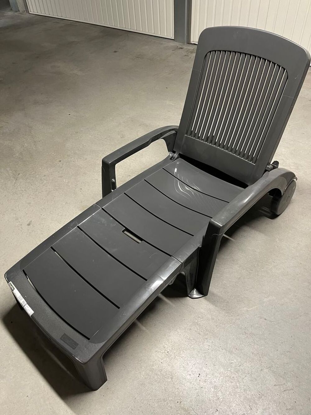 Bain de soleil Grofilex anthracite Jardin
