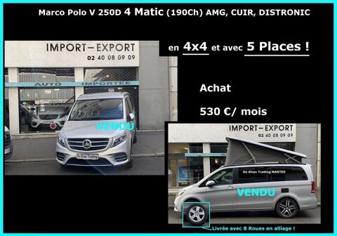 Mercedes Classe V 250 D 4Matic 190 Ch Marco Polo avec la cuisine et 5 PLACES 2017 occasion Nantes 44000