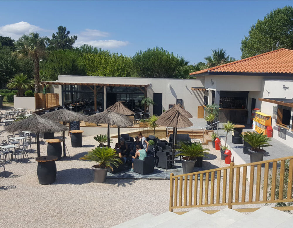  PROMO Mobil home climatisé 3ch/6 pers - Camping 4* piscine, toboggans, animations à St Cyprien Languedoc-Roussillon, Saint-Cyprien (66750)