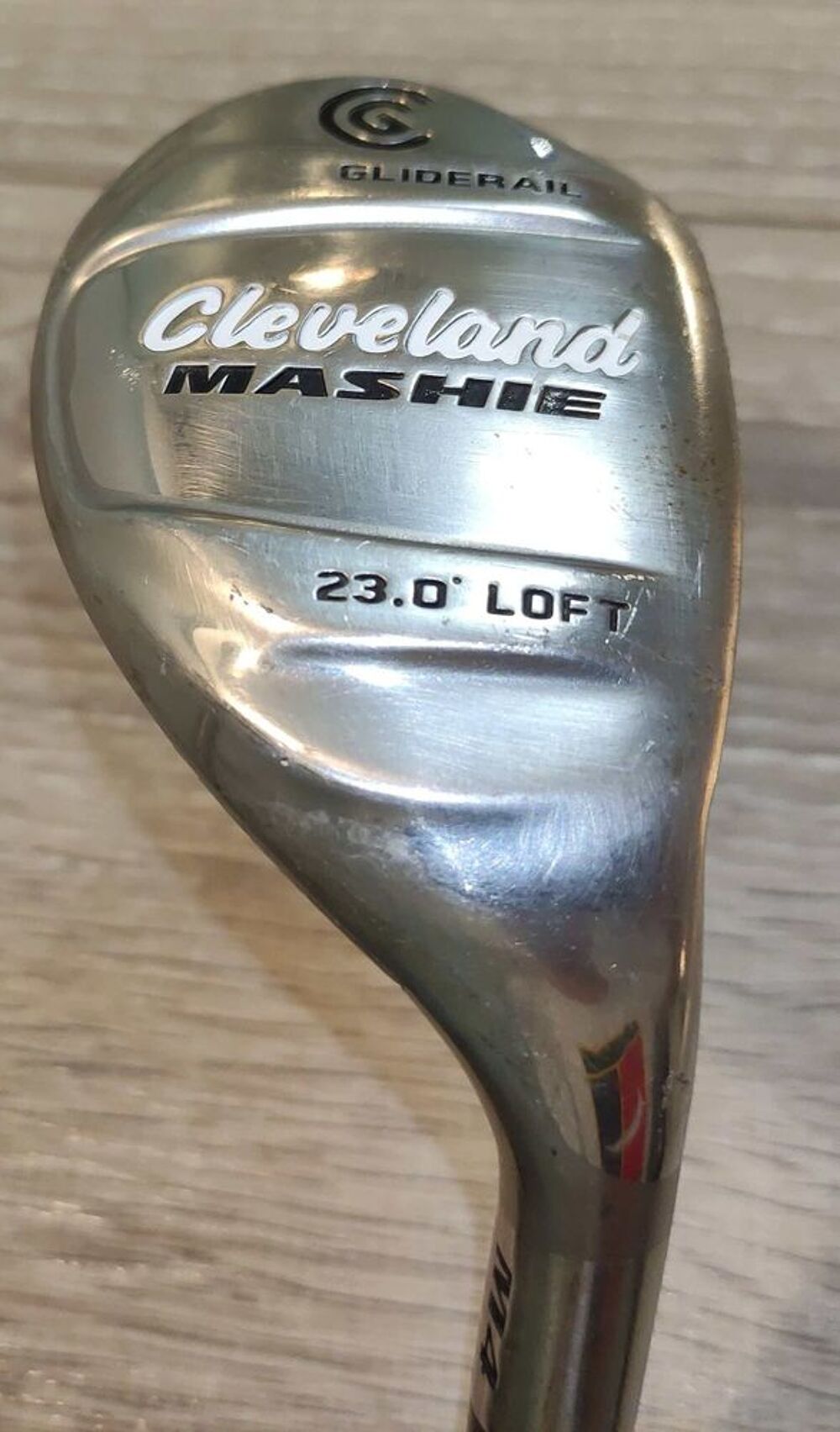 Bois Hybride de Golf Cleveland Mashie Gliderail 23&deg;Graphite Sports