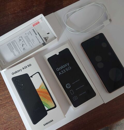 smarphonne Samsung galaxie A33 5G 256Go neuf 180 63190 Lezoux