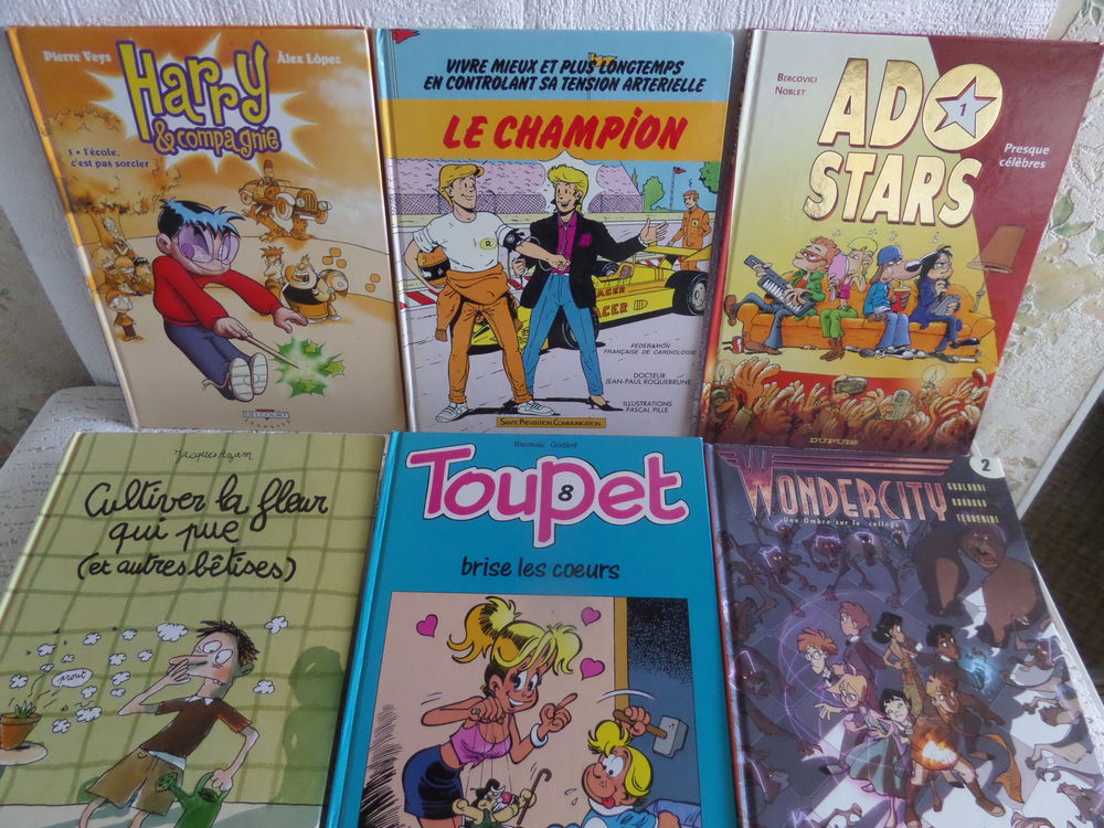 diverses bandes dessin&eacute;es Livres et BD
