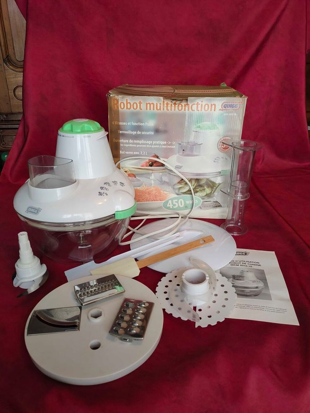 Robot multifonction quigg Electroménager