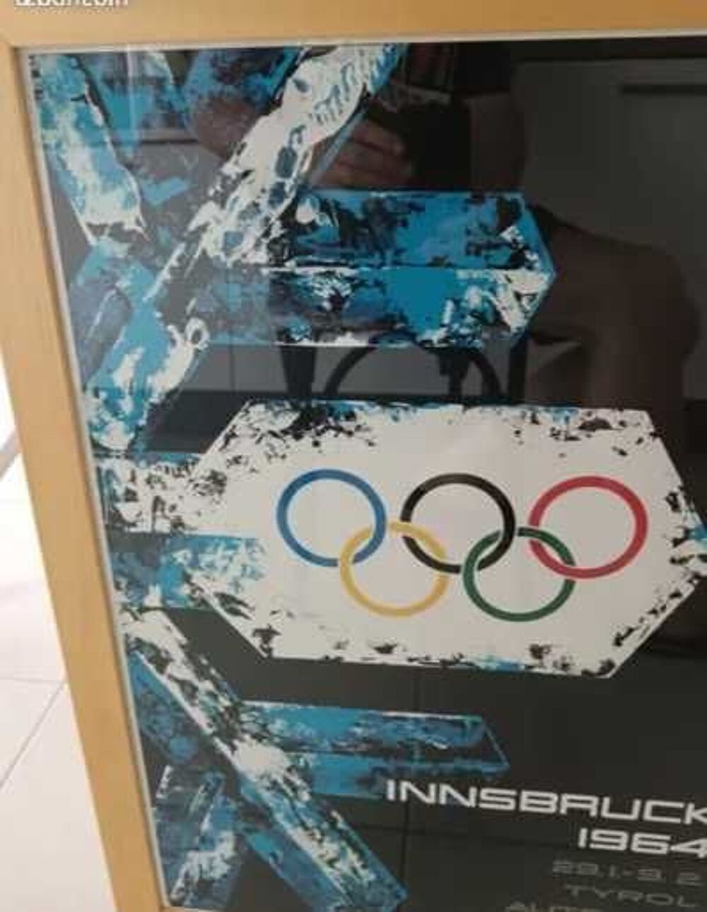 Affiche JO d'hiver Innsbruck Décoration