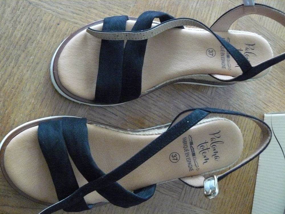 2 paires nu pieds "bibi" Chaussures