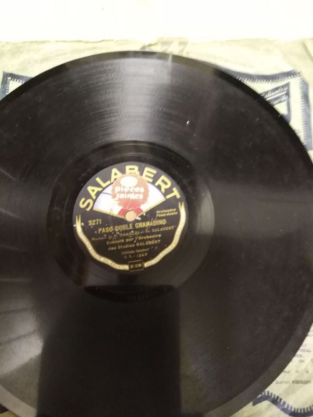 Disque Gramophone 78 tours CD et vinyles